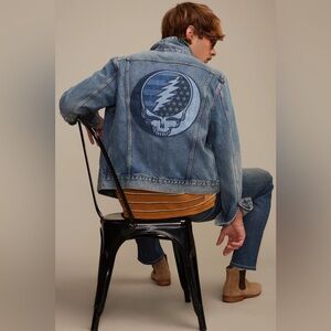 Lucky Brand Grateful Dead Denim Jacket, NWT, Size XXL